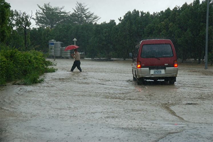 莫拉克颱風災情嚴重